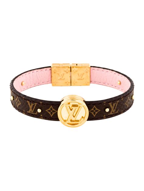 louis vuitton tennis bracelet|lv leather bracelet women.